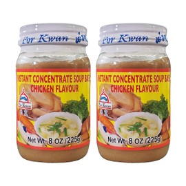 Por Kwan Instant Concentrate Chicken Soup Base (2 Pack, Total of 16oz)