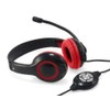 Conceptronic USB-Headset 2m Kabel USB2.0 Rot