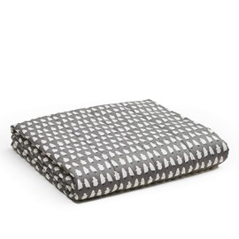 YnM Weighted Blanket — Heavy 100% Oeko-Tex Certified Cotton Material with Premium Glass Beads (Penguin, 48''x72'' 12lbs), Suit for One Person(~110lb) Use on Twin/Full Bed