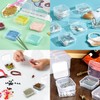 Small Clear Box Bead Storage Plastic Containers with Lid 14