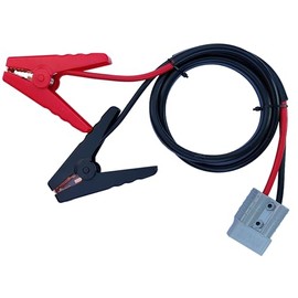 Custom Cable 50A Anderson Plug to Alligator Clips. Customized Length and Wire Gauge. (7.91mm^2 Wire, 8m)