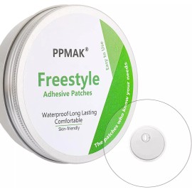 50 PCS Freestyle Sensor Covers for Libre 3-Adhesive Patches-Waterp<wbr/>roof CGM Tap