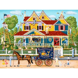 RoseArt - Puzzle Collector - Painted Lady - 500 Piece Jigsaw Puzzle for Adults