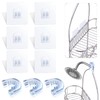 Tondiamo 6 Pieces Bathroom Shower Caddy Connectors Shower Caddie Easy