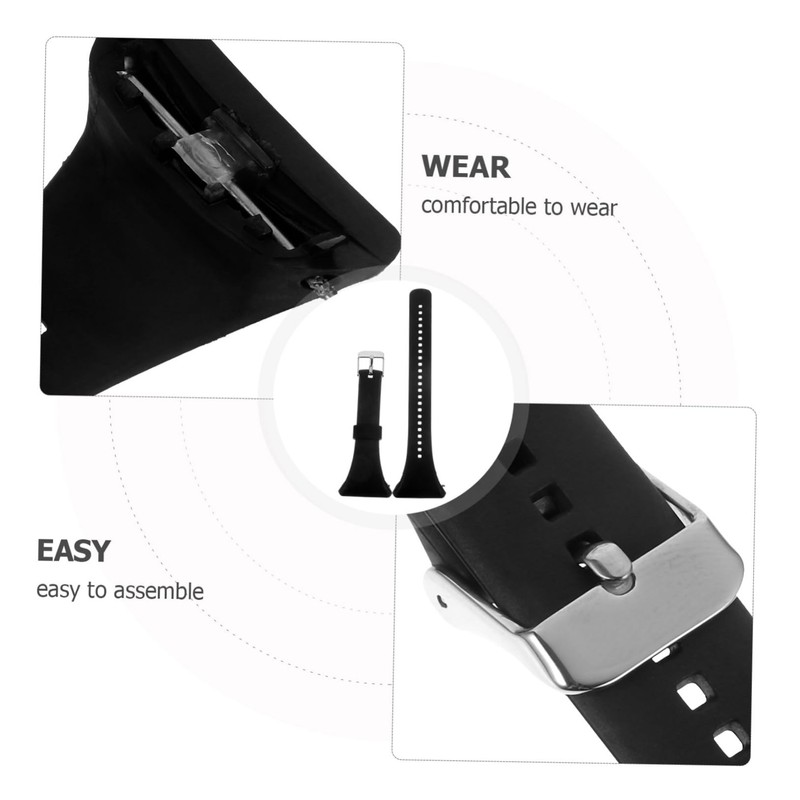 Mikinona Fashion Replacement Watch Band Strap Compatible Quick Release Plastic