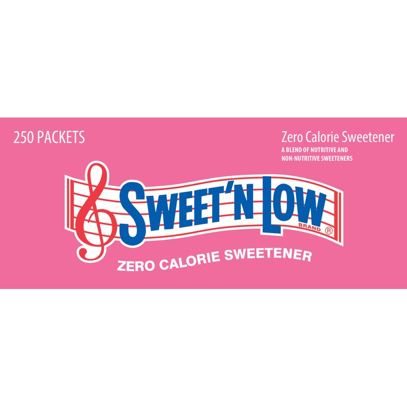 Sweet'N Low Sweetener, 250 Count Packets (8 Count)