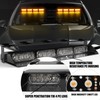 WINECO Amber Emergency Dash Strobe Lights Safety Flashing Warning w/Digital