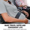 BEANPRECOY 2 in 1 Airplane Seat Belt Extender, Adjustable 7-32"