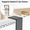 KitchLife Long Over The Door Hooks Hanger with 15.75" Extended