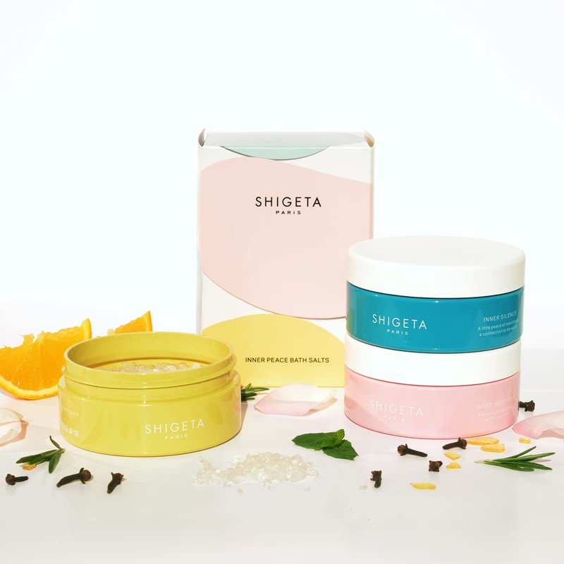 SHIGETA Inner Piece Bath Salt, 5.3 oz (150 g) x