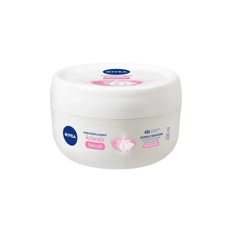 Crema Corporal Y Facial Aclarado Natural (200 Ml) Ayuda A