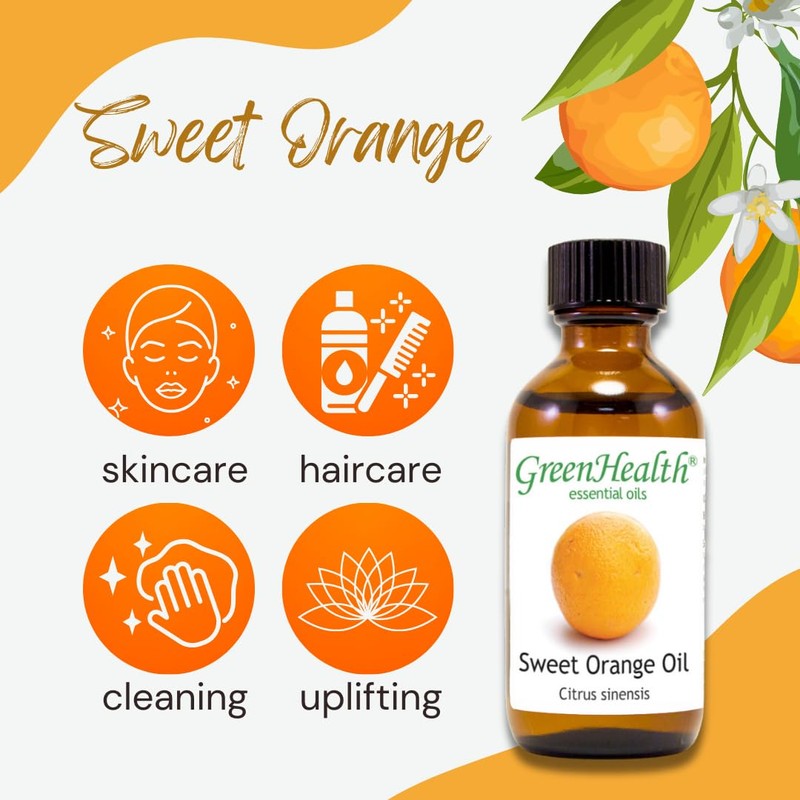 Sweet Orange Essential Oil - 1 fl oz (100% Pure