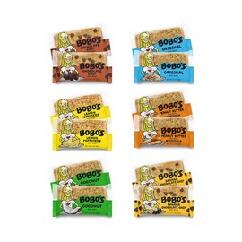 Bobo's Oat Bar Sampler Pack - Vegan - Non GMO - Plant Based - 6 flavors (12 count) Convenient On-The-Go Breakfast or Snack