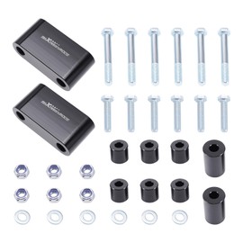 maXpeedingrods 2" Rear Trailing Arm Spacer Kit for 1993-2008 Subaru Impreza Forester Legacy Outback, for Saab 92-X