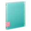 Kyokuto Papeleur Brume LN224B Binder, A4, 30 Holes, Blue