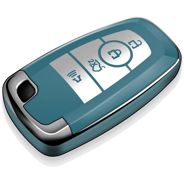 Tukellen for Ford Key Fob Cover Soft TPU Full Protection
