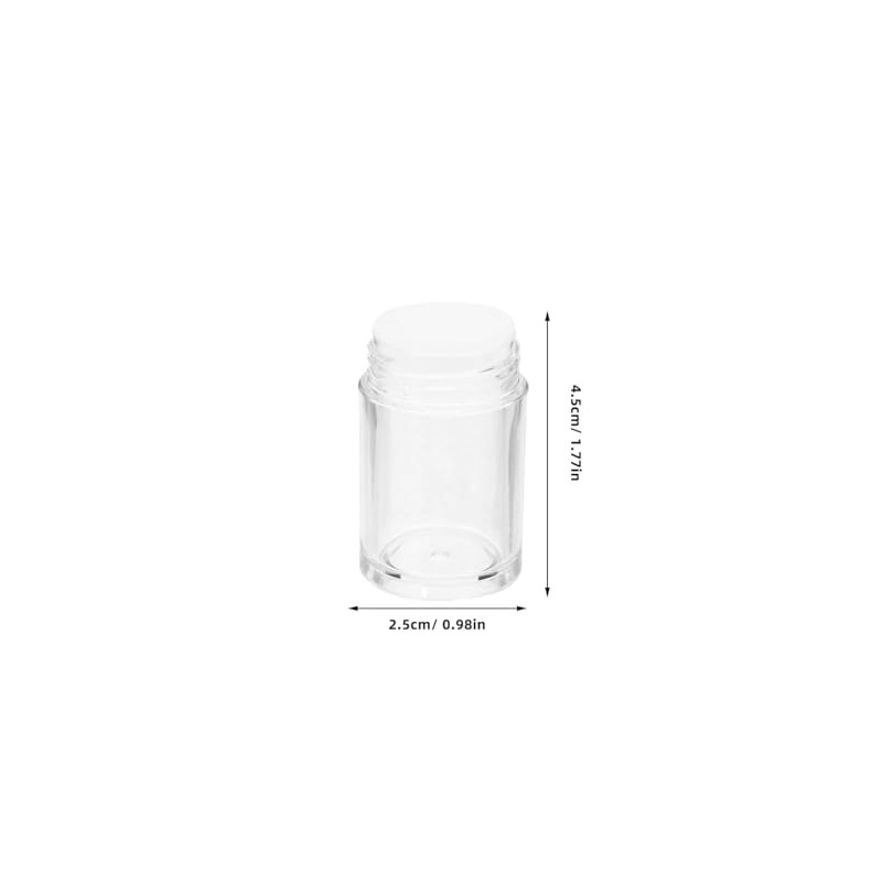 Bestyash Botella Polvo Suelto Tapa Flip Orificio Abierto Contenedor Base