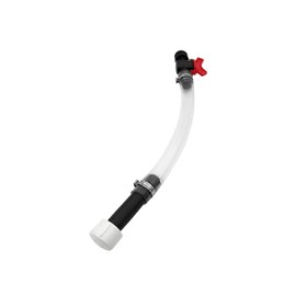 Zieichy Racing Fuel Filler Jug Hose: 2PCS Flexible Racing Fuels Filler Hose With Shutoff Valve for Deluxe Racing Fuel Hose Bender Kit Clear Racing Fuel Filler Hose