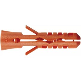 Mungo MN Mungo Nylon Drywall Plug Anchor, 1/4" Diameter, 1-3/16" Length, 100 Pack