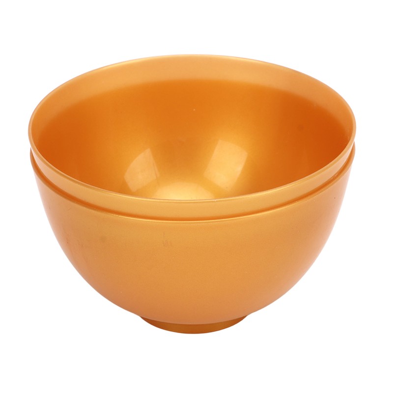 10pcs Mask Bowl Golden Plastic Reusable Lightweight Facial Mask Mixing