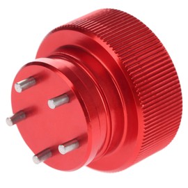 MUXSAM Golf Putter Weights Wrench Tool, 1-Pack Round Golf Screw Wrench Spanner Tool for Titleist Scotty Cameron Putter(Red)