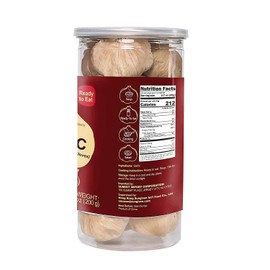 ONETANG Black Garlic Natural Fermented Black Garlic Multiple Cloves 90 Days Ready to Eat Salad High in Antioxidants 7.05 oz( 200G)（pack of 2）