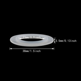 ITROLLE 4pcs Sink Plugs O-Ring Washers 23mm #3 38 Rings Sewer Floor Drain Bathtub Seal Fittings Basin Seal Rings Pop-Up Sink Waste Seal Drain Plugs for Push Pop-Up Sinks