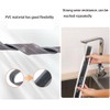 Vilemoon 2Pack Door Draft Stopper with Felt Cloth Reduce Noise,