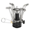 Mini Backpacking Canister Stove Burners Camping Outdoor Cooking Foldable Hiking