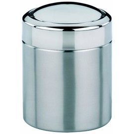Kela 21381 Ano Swing Lid Bin Stainless Steel 1.5 L