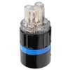 Monosaudio Connector Transparent Pure Copper GoldPlated Audio Power Connector (F105G