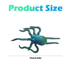 3D Printed Octopus Toy, Animal Model Octopus Toys Sea Creature Toy, Articulated Fidget Toy Statue For Stress Relief Desk Decor Sensory for Boys and Girls