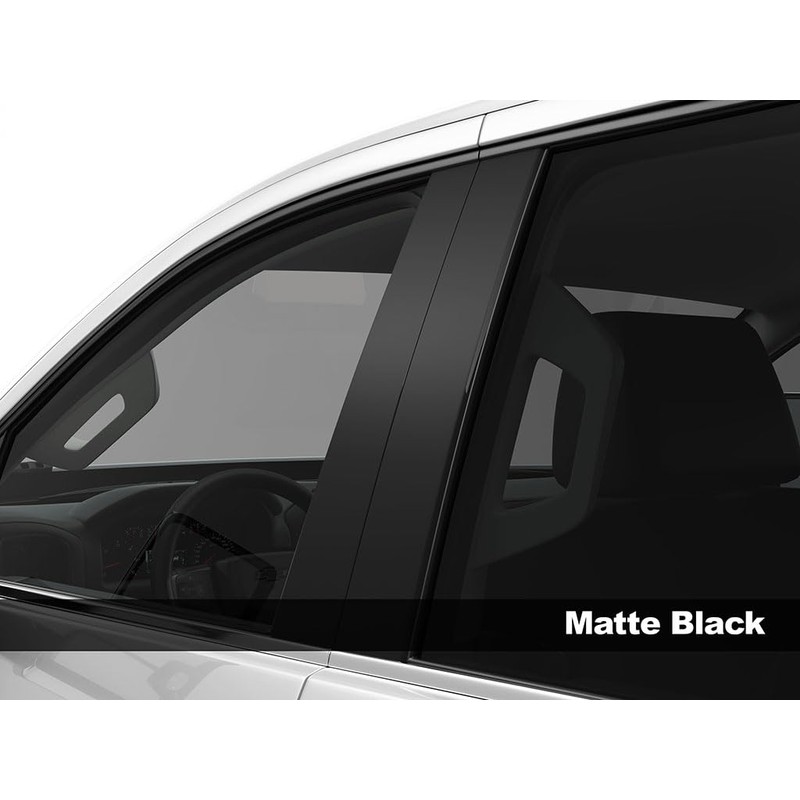 Rvinyl Pillar Post Window Trim Compatible with Honda Odyssey 2011-2017