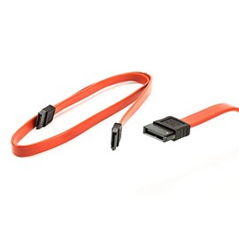 2x SATA cable red 21,65 inch (55cm) | 2x even-even | compatible up to S-ATA/600 | Serial ATA | 1,5GBs/3GBs/6GBs (backward compatible) | S-ATA Cable | Premium quality of PC24 Shop & Service