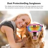 Dog Sunglasses UV Protection PC Windproof Comfortable Ventilate Pet Sunglasses