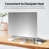 Shield Laptop Stands Invisible Portable Lightweight Stands Adhesive Foldable Notebook