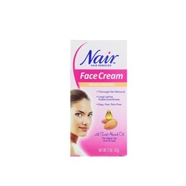 Crema depiladora facial hidratante Nair, 2 onzas, 2 onza