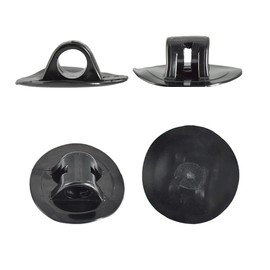 URIMPAVIDO 2PCS Inflatable Rubber Boat Fixing Bracket Buckle Kayak Engine Motor Mount Buckle Motor Seat Outboard Fixing Hook for Fishing Kayak Accessories (2)