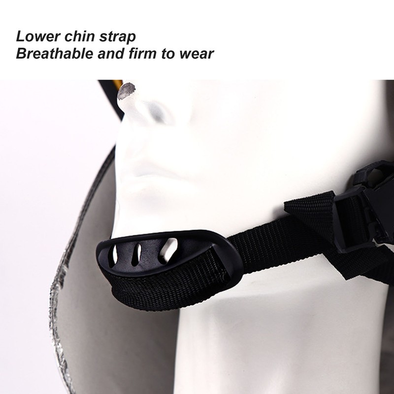 Fire Rescue Helmet with Face Shield Flame Retardant Adjustable Shock