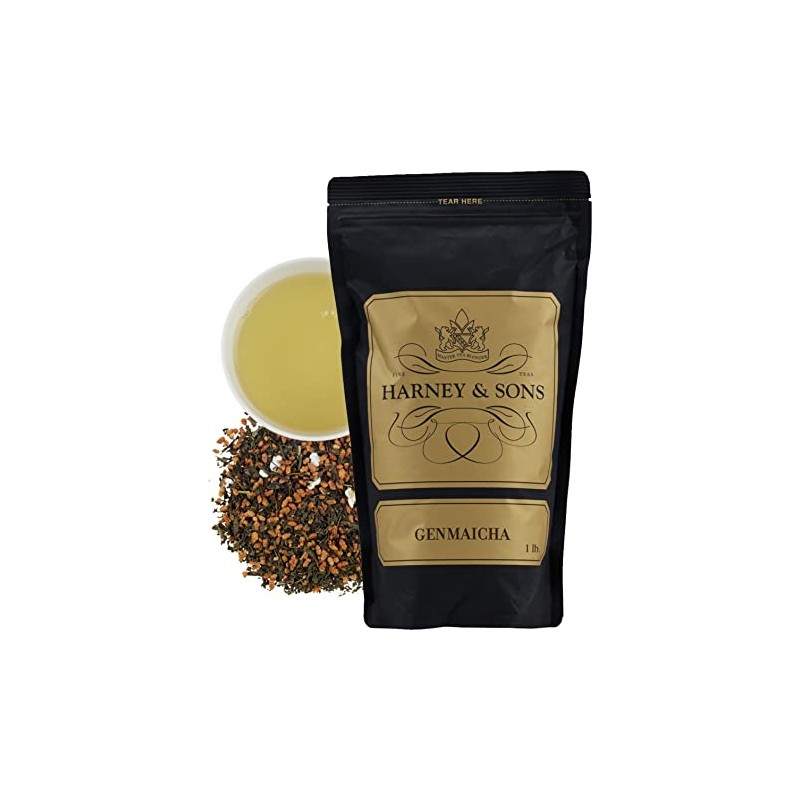 Harney & Sons Genmaicha Tea, 16 oz loose leaf
