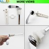 LRMYS Chrome Plated Replacement Toilet Tank Handle, Universal Fit Metal