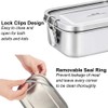 Bento Lunch Box, G.a HOMEFAVOR Stainless Steel Lunch Containers Leakproof,