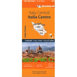 Michelin Map Italy: Central Map 563