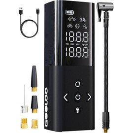 GOOLOO AP150 Tire Inflator Portable Air Compressor 2X Faster 150PSI for Car Bike