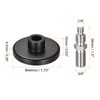 sourcing map Mic Stand Adapter - 1/4" to 3/8" Male