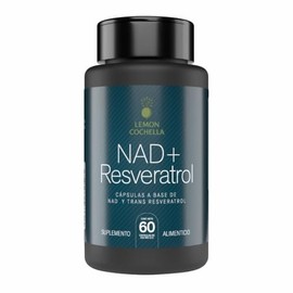 NAD  Resveratrol - Suplemento alimenticio, 60 Capsulas de 500mg.                                                                                      