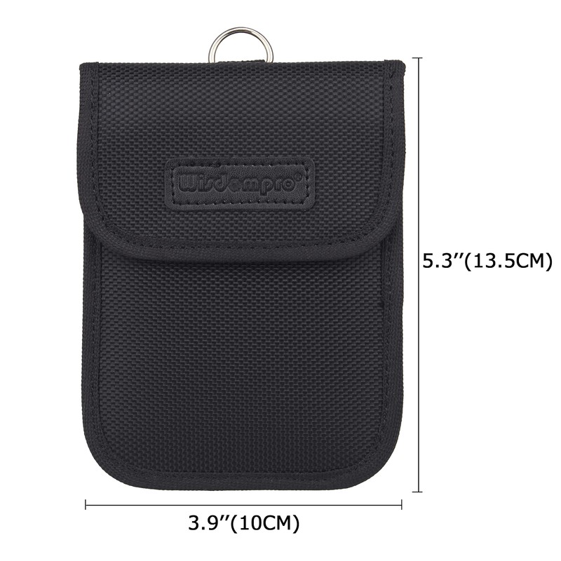 Wisdompro RFID Key FOB Protector for Car Key Signal Blocking;