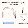 1474-052P 38322B001 Furnace Ignitor Hot Surface Replacement for 1474-051P 025-41021-000