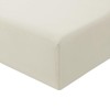 RUIKASI King Fitted Sheet Deep - Linen Bottom Sheet for
