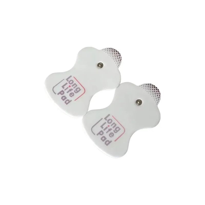 Electrodos Omron Long Life Reutilizables TENS 4 Unidades Blancos